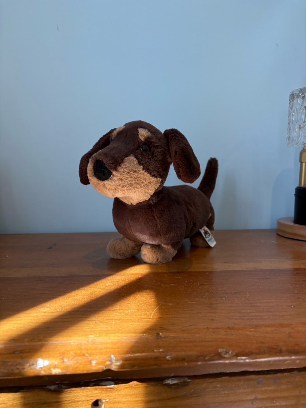 Jellycat Otto Sausage Dog - brown